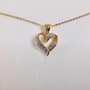 PAJ Gold Plated Heart Necklace